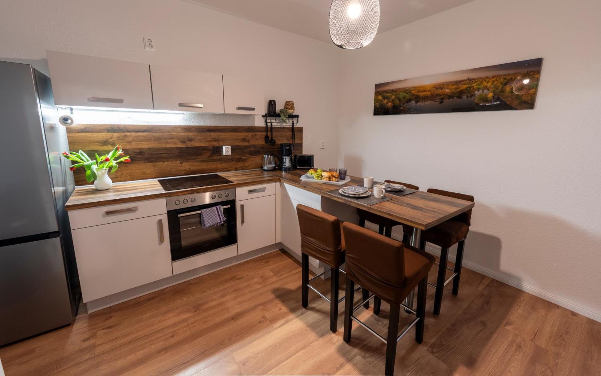Md-1 Heidestrasse-zentrumsnah-2 Schlafzimmer-voll Ausgestattet Apartment Magdeburg