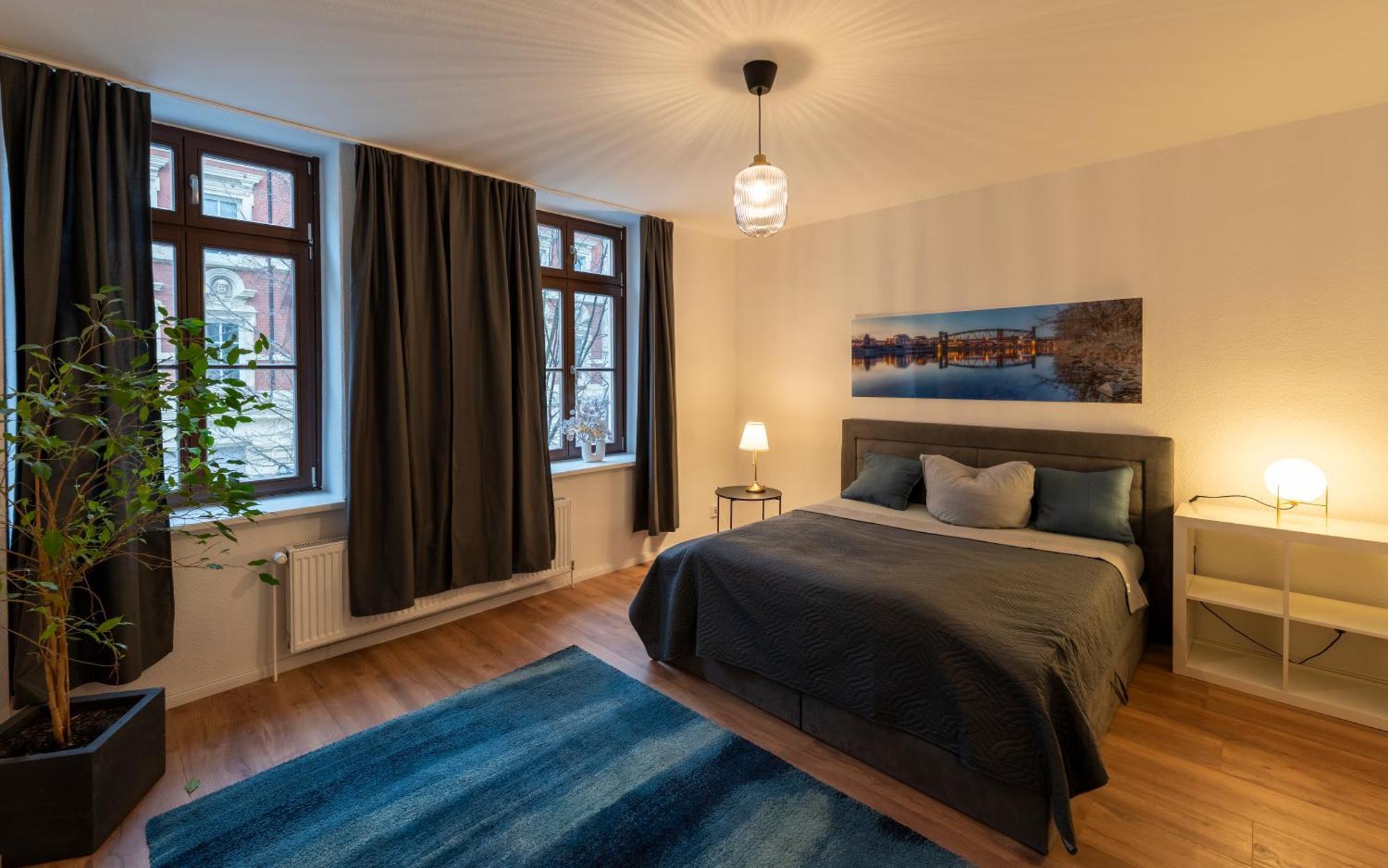 Md-1 Heidestrasse-zentrumsnah-2 Schlafzimmer-voll Ausgestattet Apartment *