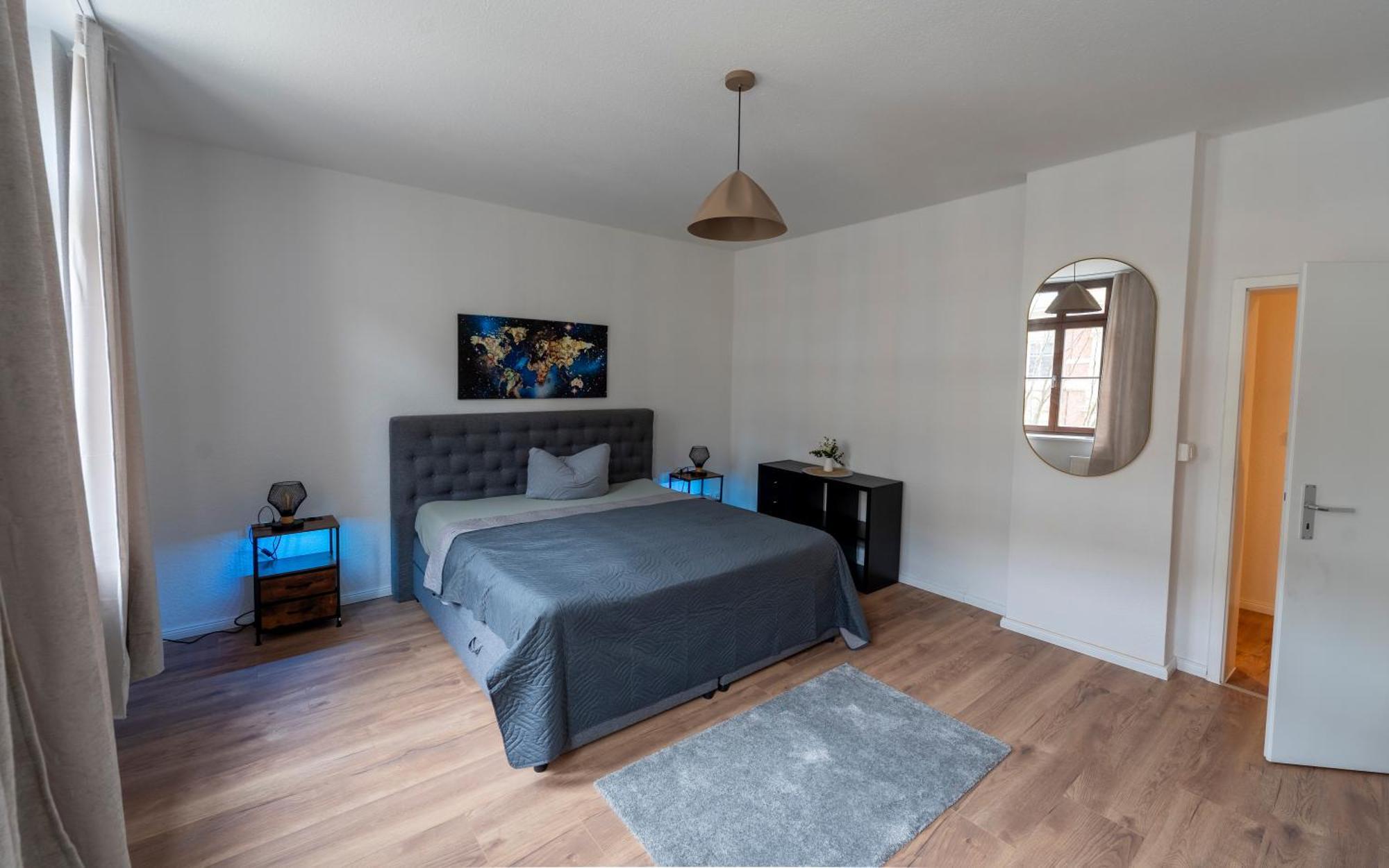 Md-1 Heidestrasse-zentrumsnah-2 Schlafzimmer-voll Ausgestattet Apartment